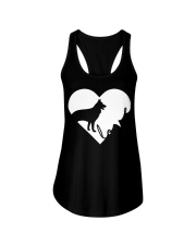 Heart Love - German Shepherd Ladies Flowy Tank tile