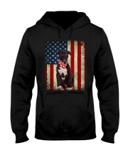 American Staffordshire Terrier - American Flag Hooded Sweatshirt tile
