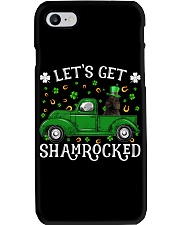 Shamrocked - BLACK American Cocker Spaniel Phone Case tile