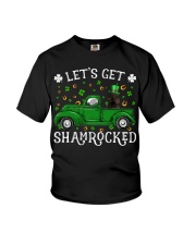 Shamrocked - BLACK American Cocker Spaniel Youth T-Shirt tile