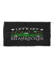Shamrocked - BLACK American Cocker Spaniel Mask tile