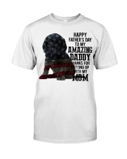 Father Day - Black Cocker Spaniel Classic T-Shirt tile