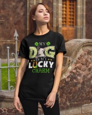 Lucky Charm - Bull Terrier 2 Classic T-Shirt apparel-classic-tshirt-lifestyle-06