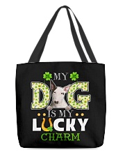 Lucky Charm - Bull Terrier 2 All-Over Tote tile
