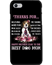 Thanks Mom - Beagle 1 Phone Case tile