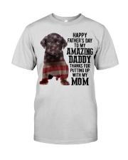 Father Day - CHOCOLATE labs Premium Fit Mens Tee tile