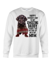 Father Day - CHOCOLATE labs Crewneck Sweatshirt tile