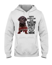 Father Day - CHOCOLATE labs Hooded Sweatshirt tile