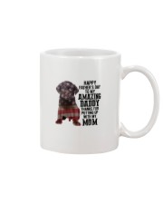 Father Day - CHOCOLATE labs Mug tile