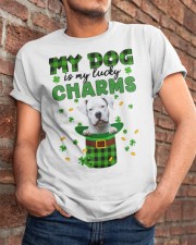 Lucky Charm - Dogo Argentino Classic T-Shirt apparel-classic-tshirt-lifestyle-26