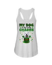 Lucky Charm - Dogo Argentino Ladies Flowy Tank tile