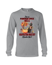 Pumpkin Girl - Neapolitan Mastiff Long Sleeve Tee tile