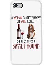 She Also Needs - Basset Hound Dog Phone Case tile
