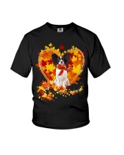 Autumn Leaf - Papillon 3 Youth T-Shirt tile