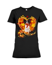 Autumn Leaf - Papillon 3 Premium Fit Ladies Tee tile