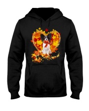 Autumn Leaf - Papillon 3 Hooded Sweatshirt tile