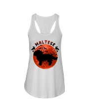 Blood Moon - Maltese Ladies Flowy Tank tile