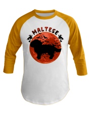 Blood Moon - Maltese Baseball Tee tile