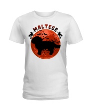 Blood Moon - Maltese Ladies T-Shirt tile