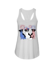 American Firework - Jack Russell Terrier Ladies Flowy Tank tile