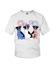 American Firework - Jack Russell Terrier Youth T-Shirt tile