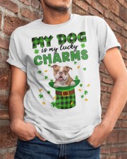 Lucky Charm - Old English Bulldog Classic T-Shirt apparel-classic-tshirt-lifestyle-26