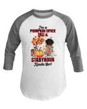 Pumpkin Girl - Stabyhoun Baseball Tee tile