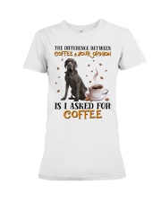 The Difference - Neapolitan Mastiff Premium Fit Ladies Tee tile