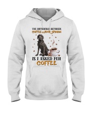 The Difference - Neapolitan Mastiff Hooded Sweatshirt tile