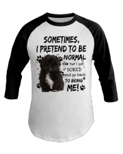 Sometimes - BLACK Shih Tzu Baseball Tee tile