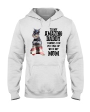Amazing Daddy - Miniature Schnauzer Hooded Sweatshirt tile