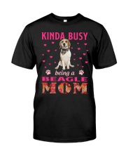 Kinda Busy - LEMON Beagle Premium Fit Mens Tee tile