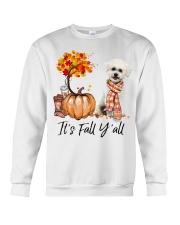 It is Fall - Bichon Frise 1 Crewneck Sweatshirt tile