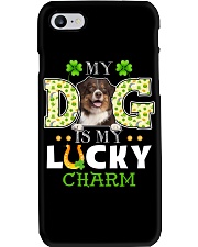 Lucky Charm - Australian Shepherd 3 Phone Case tile