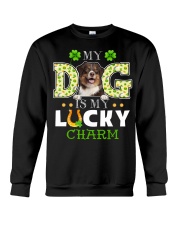 Lucky Charm - Australian Shepherd 3 Crewneck Sweatshirt tile