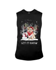 Xmas Reindeer - Corgi 2 Sleeveless Tee tile