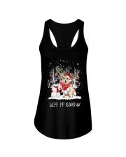 Xmas Reindeer - Corgi 2 Ladies Flowy Tank tile