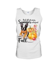 Into Fall - French Bulldog 2 Unisex Tank tile