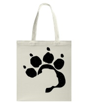 Dog Foot - American Bulldog Tote Bag tile