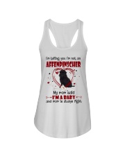 Dog Baby - Affenpinscher Ladies Flowy Tank tile