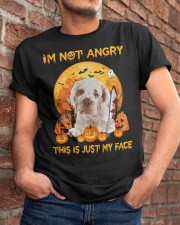 Angry - Clumber Spaniel Classic T-Shirt apparel-classic-tshirt-lifestyle-26