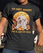 Angry - Clumber Spaniel Classic T-Shirt apparel-classic-tshirt-lifestyle-28