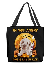 Angry - Clumber Spaniel All-Over Tote tile