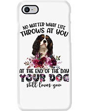 At The End - Cavalier King Charles Spaniel 3 Phone Case tile