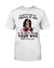 At The End - Cavalier King Charles Spaniel 3 Premium Fit Mens Tee tile