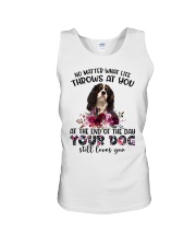 At The End - Cavalier King Charles Spaniel 3 Unisex Tank tile