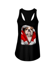 Canada Flag - English Bulldog 1 Ladies Flowy Tank tile