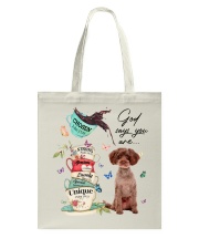 Chosen - RED Schnoodle Tote Bag tile