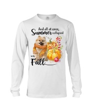 Into Fall - CREAM Keeshond Long Sleeve Tee tile