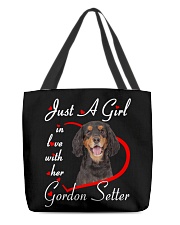 Love Her - Gordon Setter All-Over Tote tile